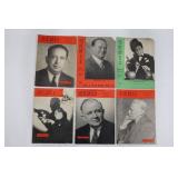 Genii Magazine Collection (1943-1945): Six Vintage 1940s Magic Journals