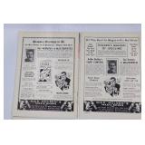 Genii Magazine (Lot of 6) Vintage 1947 Magic Publication Collection