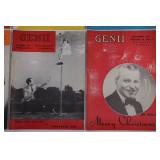 Genii Magazine Lot (Lot of 6) - 1947 Vintage Magic Periodicals