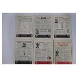 Genii Magazine Lot (Lot of 6) - 1947 Vintage Magic Periodicals