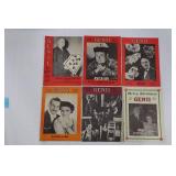 Genii Magazine Lot - Vintage 1948-1950s Magic Issues & Max Holden Ads