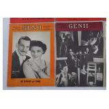 Genii Magazine Lot - Vintage 1948-1950s Magic Issues & Max Holden Ads