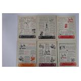 Genii Magazine Lot - Vintage 1948-1950s Magic Issues & Max Holden Ads