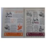 Genii Magazine Lot - Vintage 1948-1950s Magic Issues & Max Holden Ads