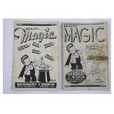Herbert J. Borin Quality Magic No.5 & No.6 Booklets Chicago IL
