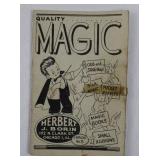 Herbert J. Borin Quality Magic No.5 & No.6 Booklets Chicago IL