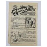 Blue Book KC Card Co. Vintage Magic Ephemera (Lot of 3)