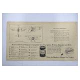 Vintage Aeroplane Pictures Set - WACO Model D, Lockheed Electra 10A, Aeronca Low-Wing