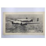 Vintage Aeroplane Pictures Set - WACO Model D, Lockheed Electra 10A, Aeronca Low-Wing