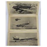 Vintage Aeroplane Pictures Set - Boeing Bomber, Douglas Sleeper DST, Thompson