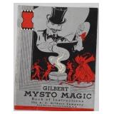 Vintage Magic Tricks Collection: Gilbert Mysto Magic, E-Z Magic Catalogs & Card Guides (Lot of 6)