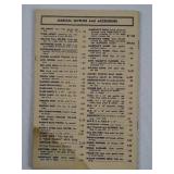 Vintage Magic Tricks Collection: Gilbert Mysto Magic, E-Z Magic Catalogs & Card Guides (Lot of 6)