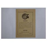 Genii Vintage Magic Magazine - The Dragon, Garrett