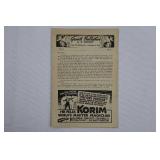 Genii Vintage Magic Magazine - The Dragon, Garrett