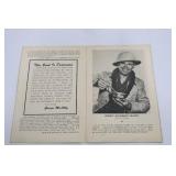 George McAthy Smart Talk for Magicians & MCs - Vintage 1945 Magic Book & Laff-Tested Dialogues