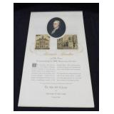 1956-1957 Bank of New York Calendar "Alexander Hamilton and His Times" Featuring Currier & Ives Lithographs