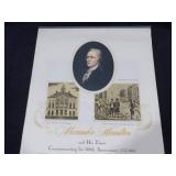 1956-1957 Bank of New York Calendar "Alexander Hamilton and His Times" Featuring Currier & Ives Lithographs