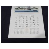 1956-1957 Bank of New York Calendar "Alexander Hamilton and His Times" Featuring Currier & Ives Lithographs