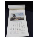 1956-1957 Bank of New York Calendar "Alexander Hamilton and His Times" Featuring Currier & Ives Lithographs
