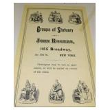 1939 Travelers Calendar - John Rogers Groups of Statuary