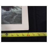 1956 Travelers Calendar Featuring 12 Currier & Ives Lithographs