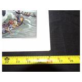 1959 Travelers Calendar Featuring 12 Currier & Ives Lithographs