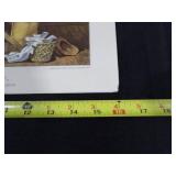 1961 Travelers Calendar Featuring 12 Currier & Ives Lithographs