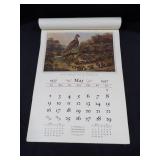 1937 The Travelers Calendar "Engravings for the People" Featuring Nathaniel Currier Lithographs