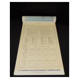 1963 Travelers Calendar Featuring 12 Currier & Ives Lithographs