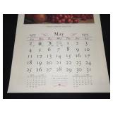 1975 Travelers Calendar Featuring 12 Currier & Ives Lithographs