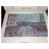 1979 Travelers Calendar Featuring 12 Currier & Ives Lithographs