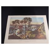 1979 Calendar Complete with 12 Vintage Currier & Ives Lithographs