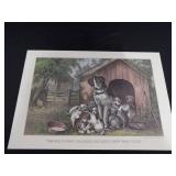 1979 Calendar Complete with 12 Vintage Currier & Ives Lithographs