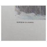 Currier & Ives Lithographs - Farm-Yard in Winter; The Road in Winter; Nightingale (Lot 3)