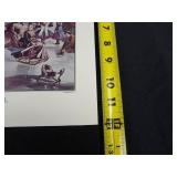 Currier & Ives Lithograph - Civil War Winter Battle Scene, 19th Century Print