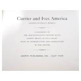 Currier and Ives America - 1952 Crown Publishers Large Folio Art Book