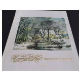 Currier & Ives Chronicles of America - Hardcover with Vintage Lithographs (1968)