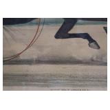 Harry Wilkes Trotting Gelding - Currier & Ives Print, 1885 Framed Artwork