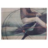 Harry Wilkes Trotting Gelding - Currier & Ives Print, 1885 Framed Artwork