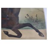 Harry Wilkes Trotting Gelding - Currier & Ives Print, 1885 Framed Artwork