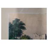 Currier & Ives Blarney Castle Lithograph - County Cork (Conningham No. 564) Circa 1872-1874