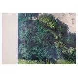 Currier & Ives Blarney Castle Lithograph - County Cork (Conningham No. 564) Circa 1872-1874