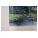 Currier & Ives Blarney Castle Lithograph - County Cork (Conningham No. 564) Circa 1872-1874