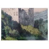 Currier & Ives Blarney Castle Lithograph - County Cork (Conningham No. 564) Circa 1872-1874