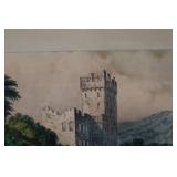 Currier & Ives Blarney Castle Lithograph - County Cork (Conningham No. 564) Circa 1872-1874