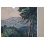 Currier & Ives Blarney Castle Lithograph - County Cork (Conningham No. 564) Circa 1872-1874