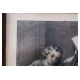 Currier & Ives Mischief and Music Framed Print - 125 Nassau St New York