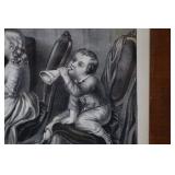 Currier & Ives Mischief and Music Framed Print - 125 Nassau St New York