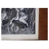 Currier & Ives Mischief and Music Framed Print - 125 Nassau St New York