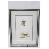 Original Signed Ink Sketch by Gary Smith